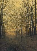 Atkinson Grimshaw October Gold China oil painting reproduction